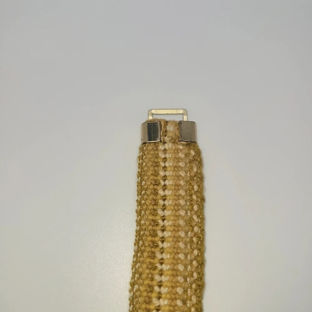 Gold Tone Metallic Rhinestone Belt Y2K Bling Embellished